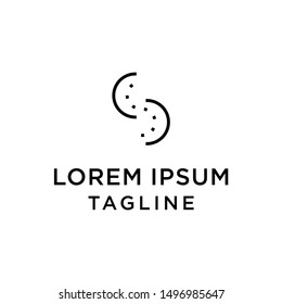Abstract Geometric Minimal Vector Sign, Symbol or Logo Template. S letter Modern Monogram.