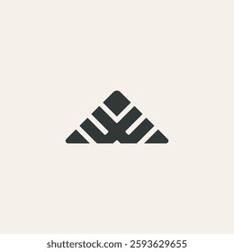 Abstract Geometric Minimalist Logo Design