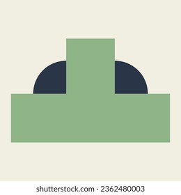 abstract geometric minimalsm design vector