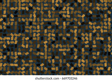 Abstract geometric mixed pattern, colorful & artistic for graphic design, catalog, textile or texture printing & background. Style of mosaic or tile. Vector illustration graphic.