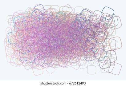 Abstract geometric mixed pattern, colorful & artistic for graphic design, catalog, textile or texture printing & background. Vector illustration graphic.