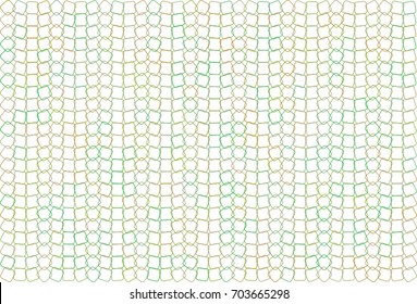 Abstract geometric mixed pattern, colorful & artistic for graphic design, catalog, textile or texture printing & background. Style of mosaic or tile. Vector illustration graphic.