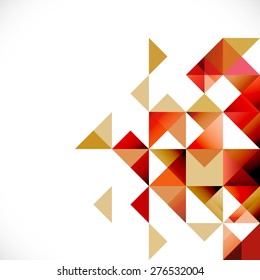 Abstract geometric modern background for Business or tech presentation, vector illustration