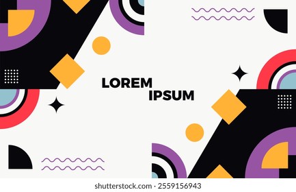 Abstract Geometric Modern Background Design. For Design Template