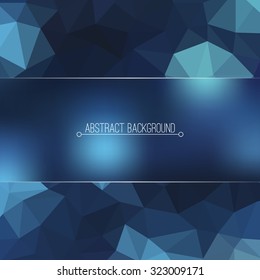 Abstract geometric modern background. Modern design triangles pattern. Mosaic