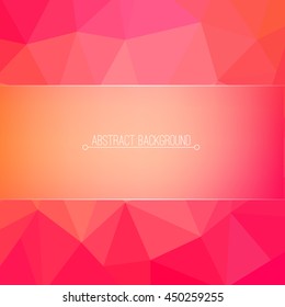 Abstract geometric modern background. Modern design triangles pattern. Mosaic,tessellation
