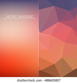 Abstract geometric modern background. Modern design triangles pattern. Mosaic,tessellation