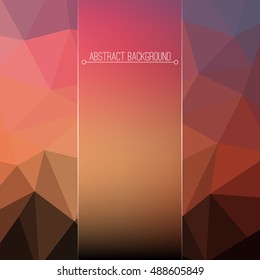 Abstract geometric modern background. Modern design triangles pattern. Mosaic,tessellation