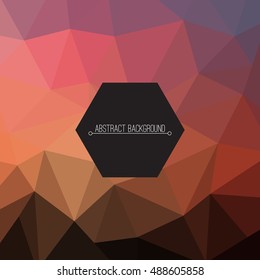 Abstract geometric modern background. Modern design triangles pattern. Mosaic,tessellation