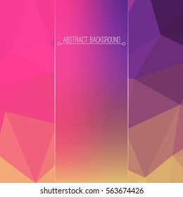 Abstract geometric modern background. Modern design triangles pattern. Mosaic,tessellation. Large triangles