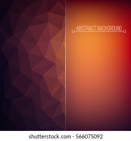 Abstract geometric modern background. Modern design triangles pattern. Mosaic,tessellation. Small triangles