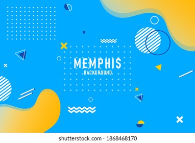 Abstract Geometric Modern Background (Memphis Style), gradient, vector eps 10