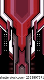 Fondo moderno geométrico Abstractas para el jersey de la sublimación
