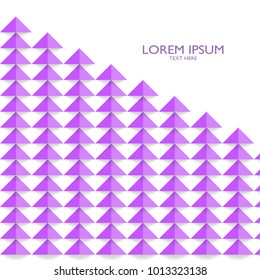 abstract geometric modern background. Vector illustrator