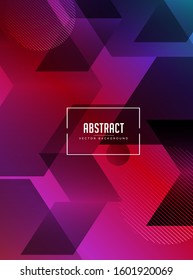 abstract geometric modern background, vector design