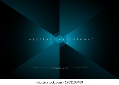 Abstract Geometric modern with Black and blue color background for template, poster, flyer design. Vector illustration
