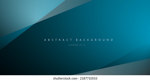 Abstract Geometric modern with Blue triangle color background for template, poster, flyer design. Vector illustration