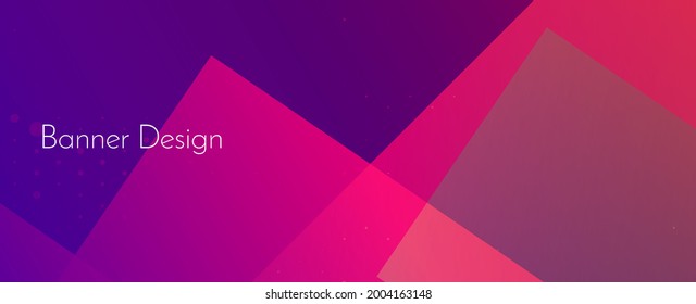 Abstract geometric modern color decorative design banner pattern background vector
