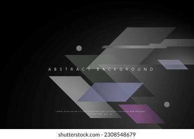 Abstract Geometric modern with Colorful background for template, poster, flyer design. Vector illustration