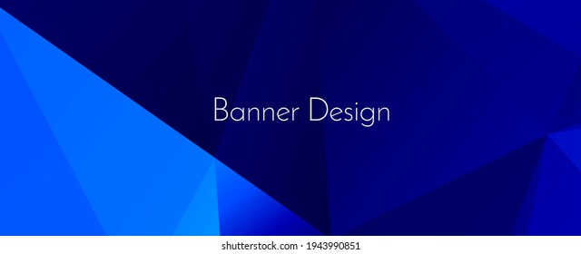 Abstract geometric modern decorative design banner pattern background vector