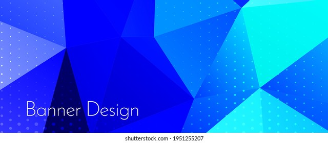 Abstract geometric modern decorative design banner pattern background vector