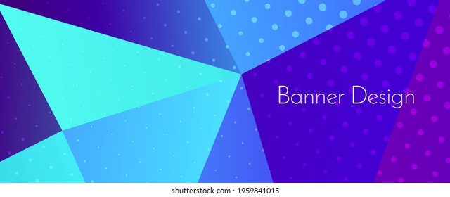 Abstract geometric modern decorative design banner pattern background vector