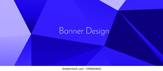 Abstract geometric modern decorative design banner pattern background vector