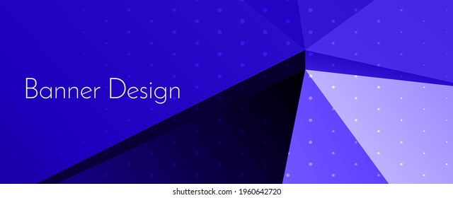 Abstract geometric modern decorative design banner pattern background vector