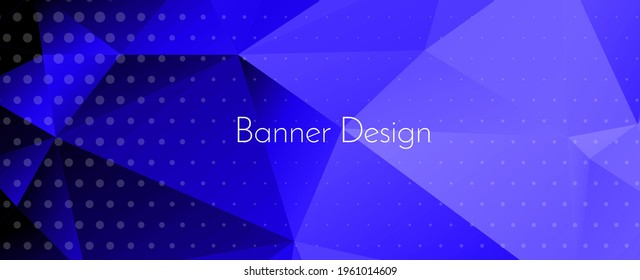 Abstract geometric modern decorative design banner pattern background vector