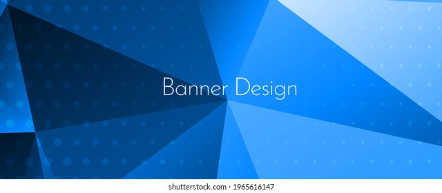 Abstract geometric modern decorative design banner pattern background vector