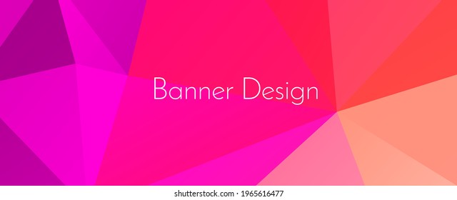 Abstract geometric modern decorative design banner pattern background vector
