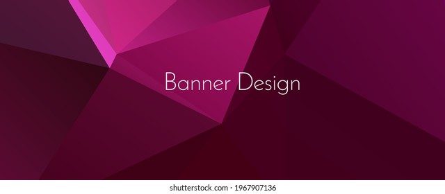 Abstract geometric modern decorative design banner pattern background vector