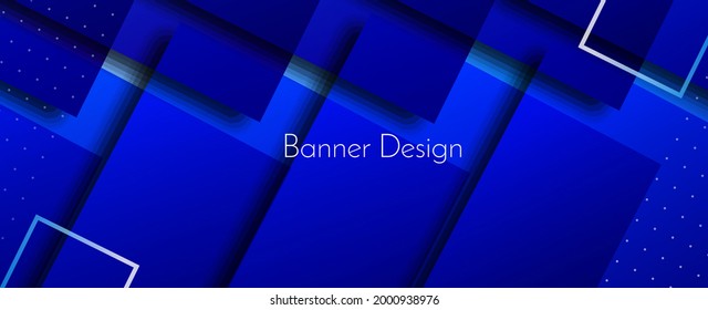 Abstract geometric modern decorative design banner pattern background vector