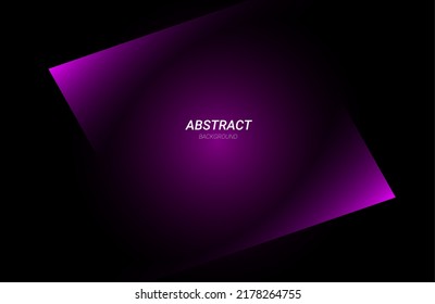 Abstract geometric modern decorative paper cut design dark background