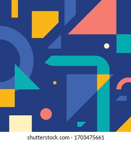 abstract geometric modern design Illustration vector background