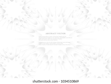 Abstract geometric modern design on white background, vector illustration