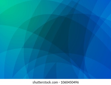 Abstract geometric modern design on Light blue background
