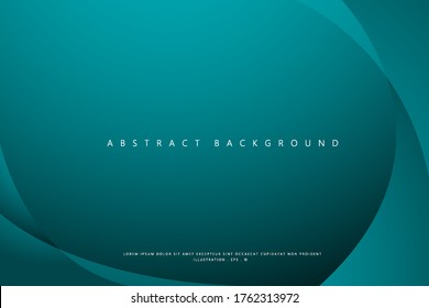 Abstract Geometric modern with Light Blue wave color background for template, poster, flyer design. Vector illustration