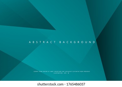 Abstract Geometric modern with Light Blue color background for template, poster, flyer design. Vector illustration