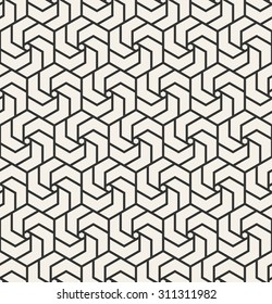 abstract geometric modern line vector seamless pattern monochrome endless texture use for wallpaper,web page,background,decoration,design,paper,fabric