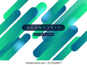 Resumen vector de diseño de fondo de líneas geométricas modernas