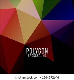 Abstract geometric modern polygon background