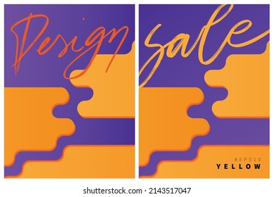 Afiche de la impresión geométrica moderna abstracta.