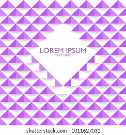 abstract geometric modern purple color background. Vector illustrator