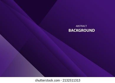Abstract Geometric modern with Purple color background. Vector illustration