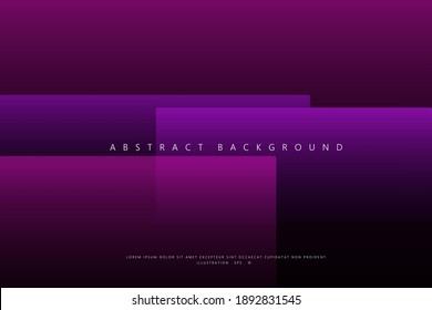 Abstract Geometric modern with Purple rectangular speed metallic color background for template, poster, flyer design. Vector illustration