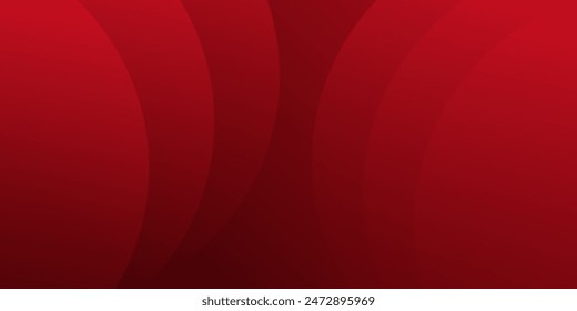 Abstract Geometric modern with Red color wave background for template. background for posters, placards, brochures, banners, headers, covers
