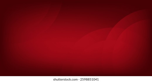 Abstract Geometric modern with Red color wave background for template. background for posters, placards, brochures, banners, headers, covers