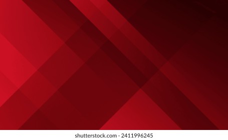 Abstract Geometric modern with Red.  ideal for social media, banner, card, advertisement. Vector illustration