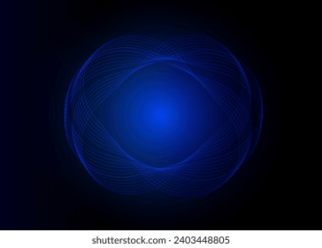 Abstract geometric modern stylish smooth dark banner background vector